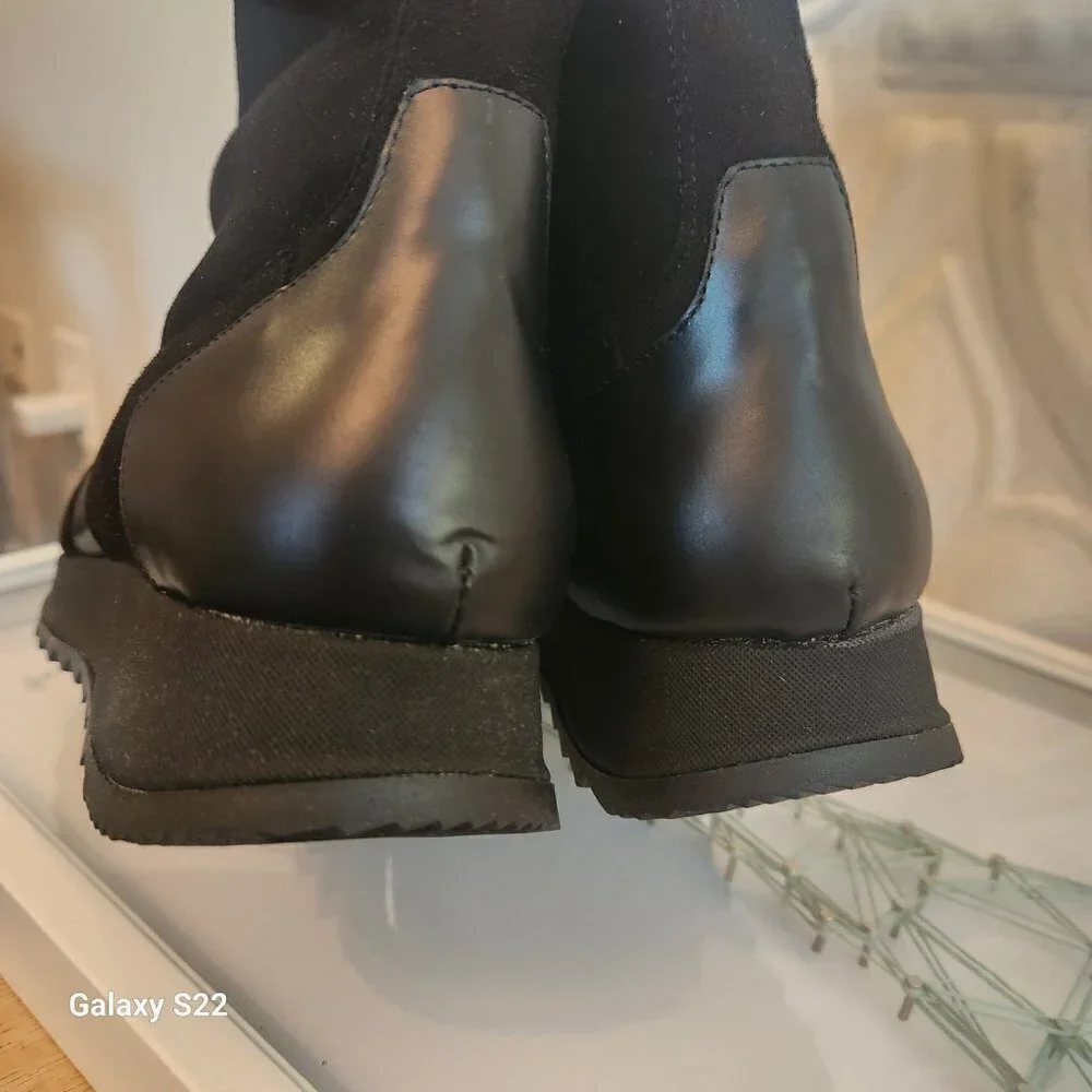 Norma J. Baker Black Above Ankle Boots. NWOT. Size EU 37/6.5 US